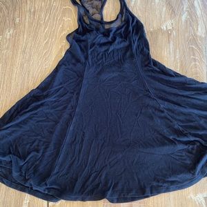 Silence And Noise Black Flowy Dress